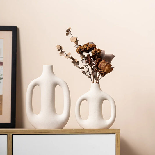Nordic Ceramic Vase Set