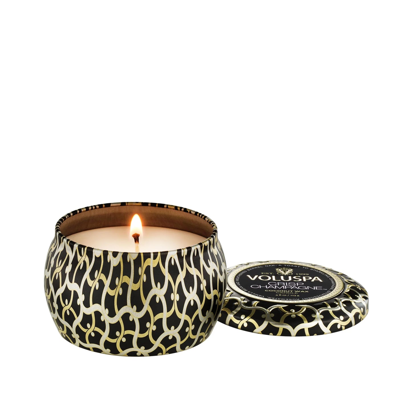 Crisp Champagne Mini Tin Candle