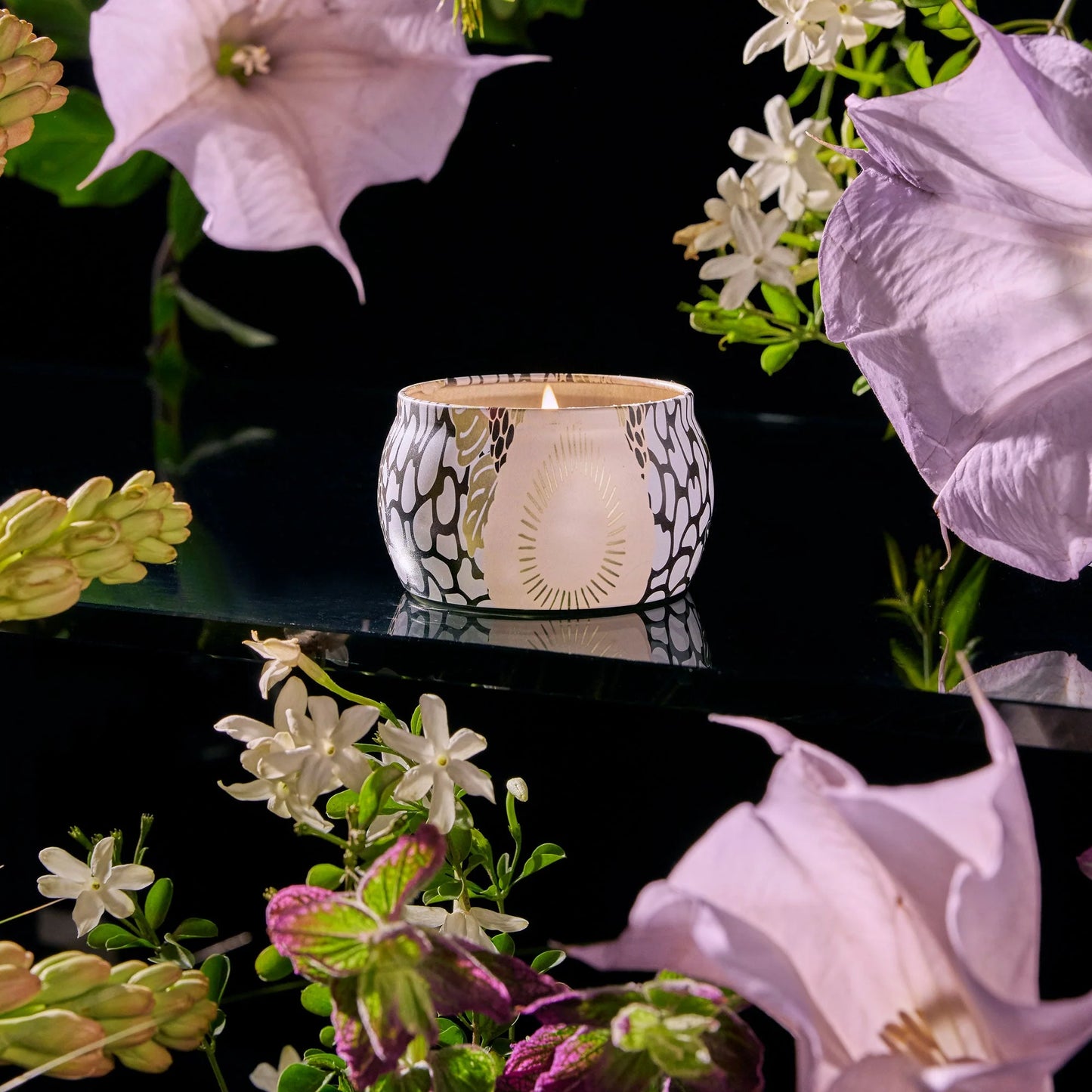 Jasmine Midnight Blooms Mini Tin Candle