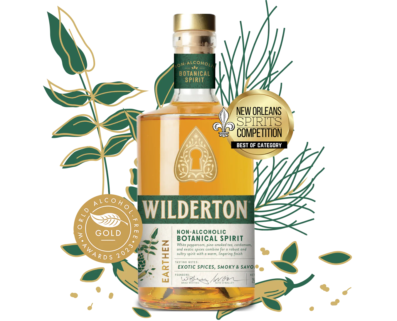 Wilderton Non-Alcoholic Botanical Spirit - Earthen