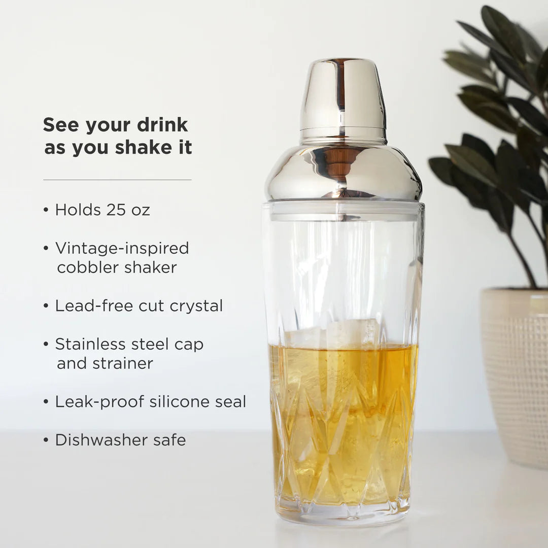 Crystal Cocktail Shaker