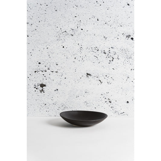 Stoneware Dessert Plate - Matte Black