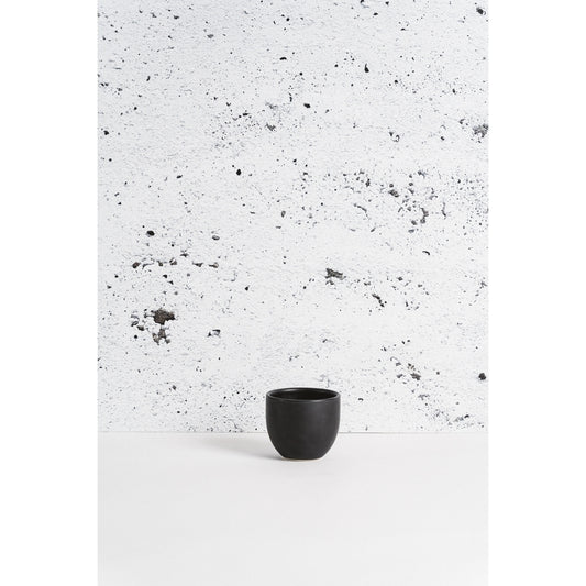 Stoneware Coffee Cup - Matte Black