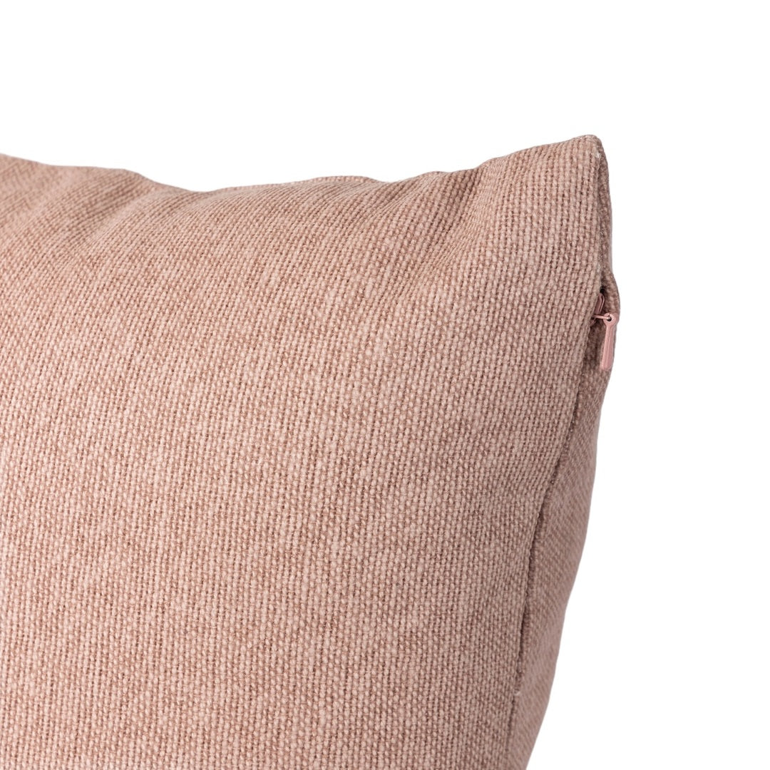 Natural Linen Throw Pillow - 18x18