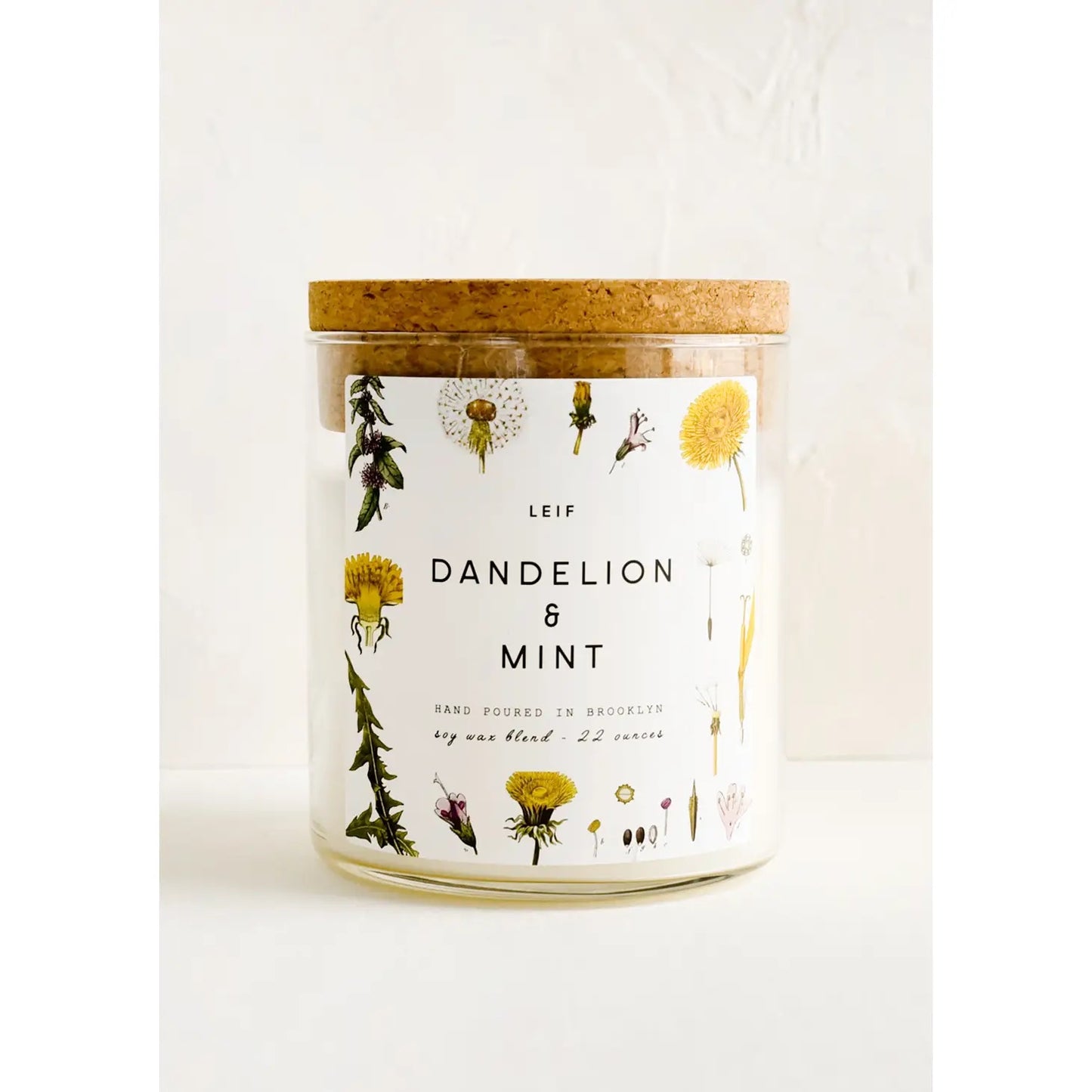 Dandelion + Mint Candle