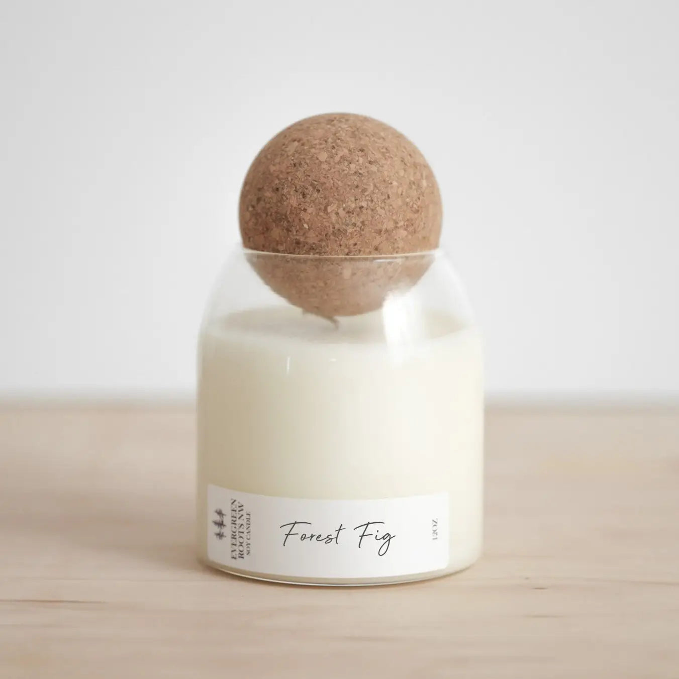 Forest Fig Cork Top Candle