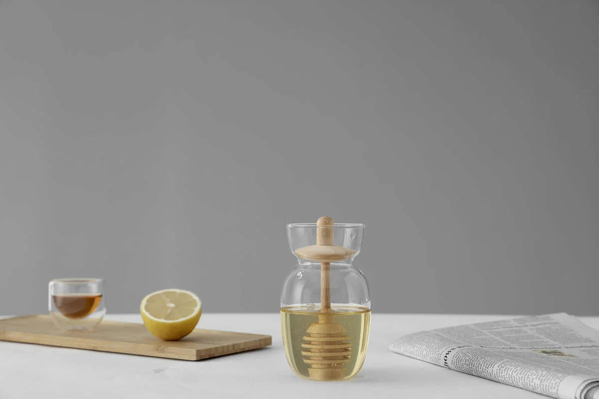 Glass Honey Jar - 10 oz.