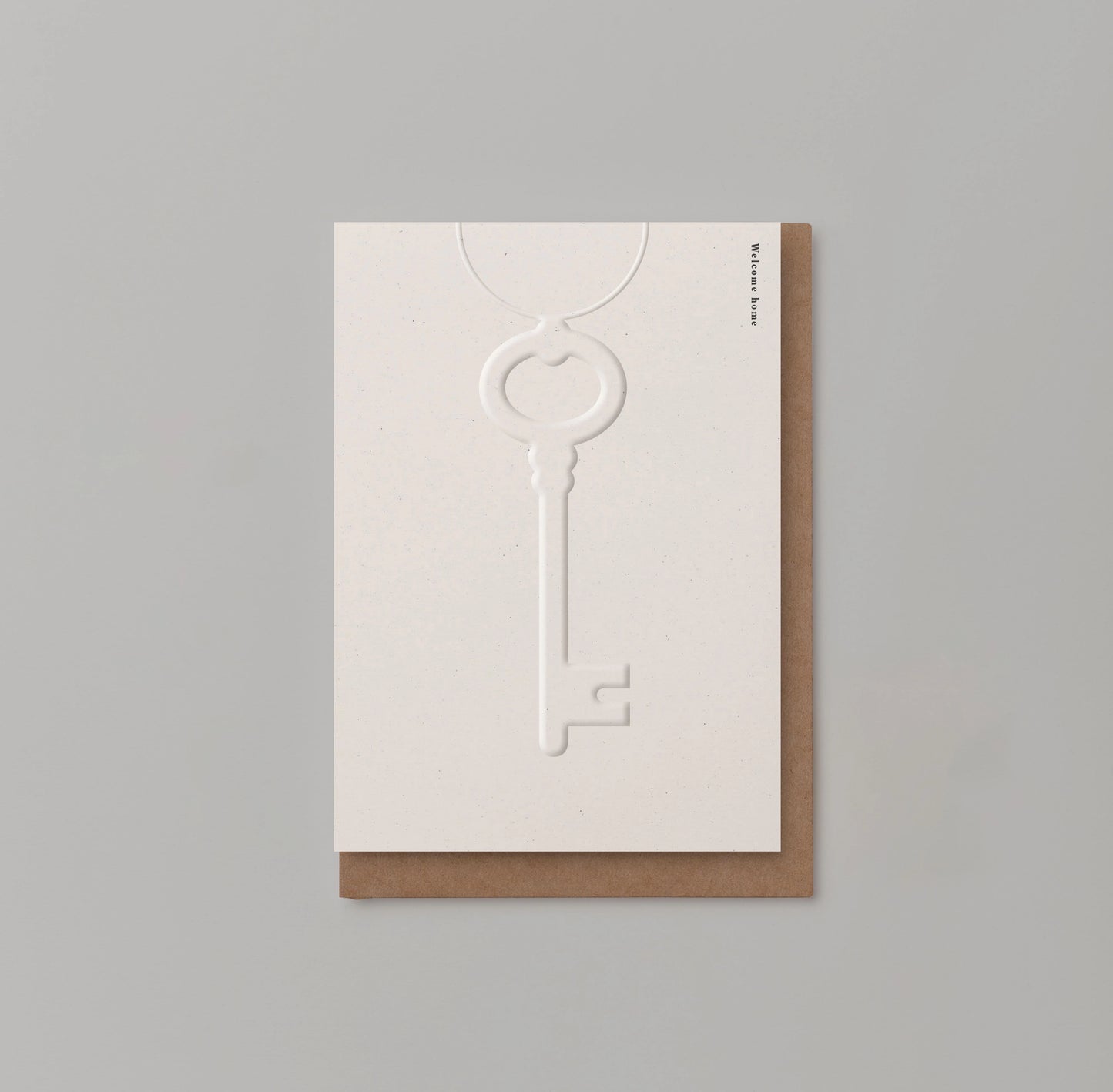Embossed Welcome Home Card
